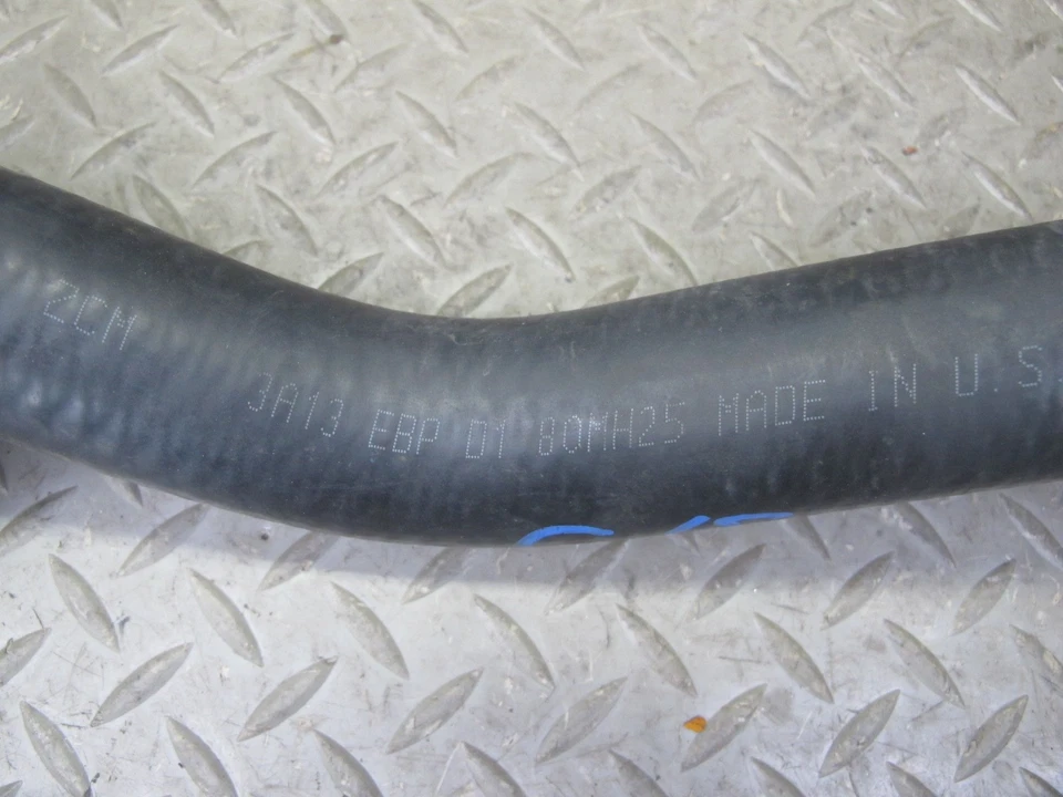 1993 CHEVROLET CORVETTE C4 5.7L ENGINE WATER COOLANT HOSE PIPE LINE SET OEM - Image 3 of 4