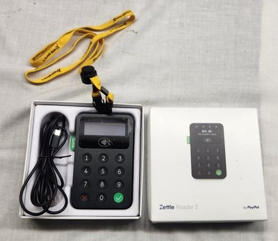 PayPal Zettle Reader 2 Card Reader black new never used