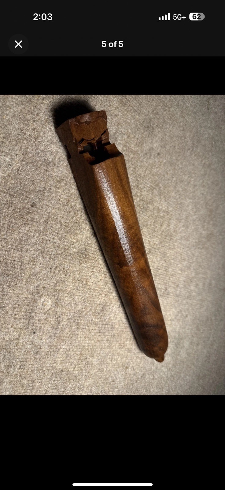 Ruger #1 Semi-Fancy Walnut Heavy Barrel Semi-Inlet Forend