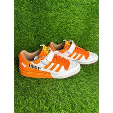 M M's x adidas Forum Low 84 Orange White Men's Shoes Sz 12 GY6315 Sneaker Rare