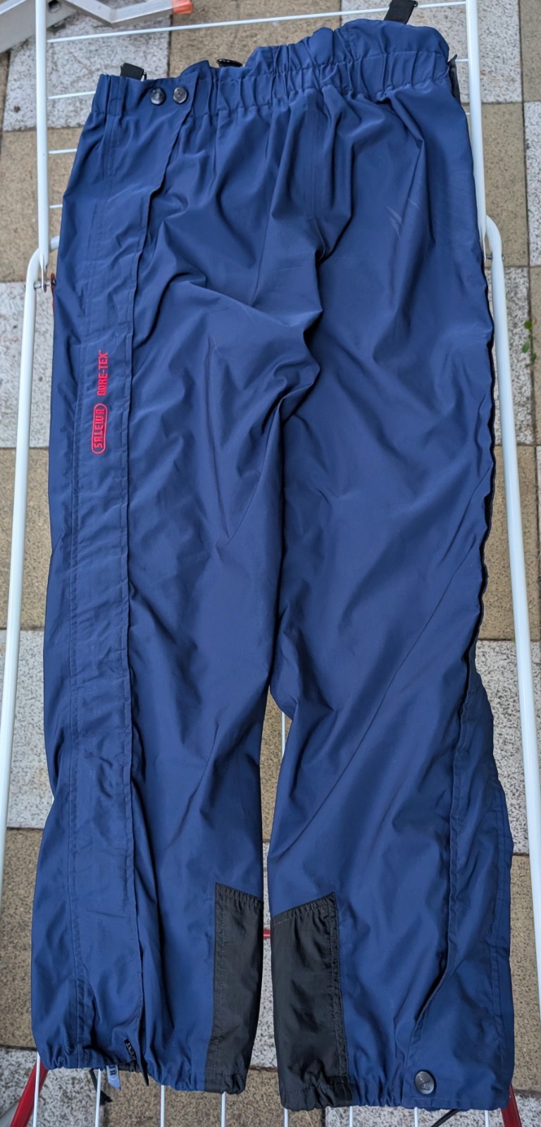 Salewa Gore Tex pantalones de invierno pantalones de esquí pantalones de senderismo hombre azul
