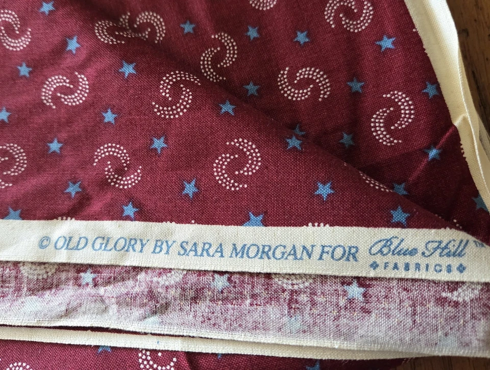 Telas Blue Hill - Old Glory de Sara Morgan - 2-7/8 yardas Foto 2 de 3