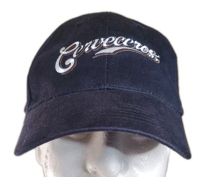 NWOT BWM Global Cerveceros,  (Spanish name for the Milwaukee Brewers) Navy Cap