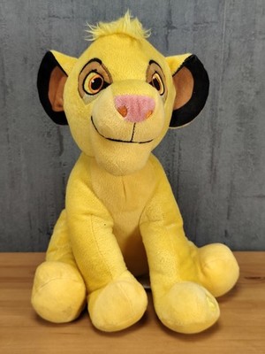   Disney König der Löwen Löwenjunges Simba Plüschtier ca 25 cm Sound defekt  