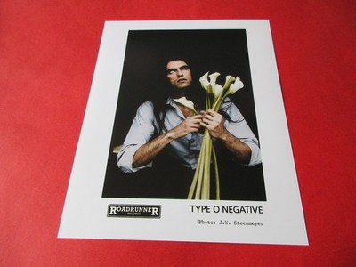 TYPE O NEGATIVE   Peter Steele Kenny Hickey 10x8 inch Photograph Photo #9802