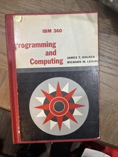 IBM 360 Programming And Computing By Golden A...