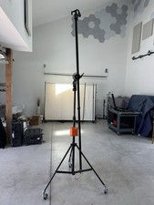 Manfrotto Super Boom 3390 with cine stand - Black