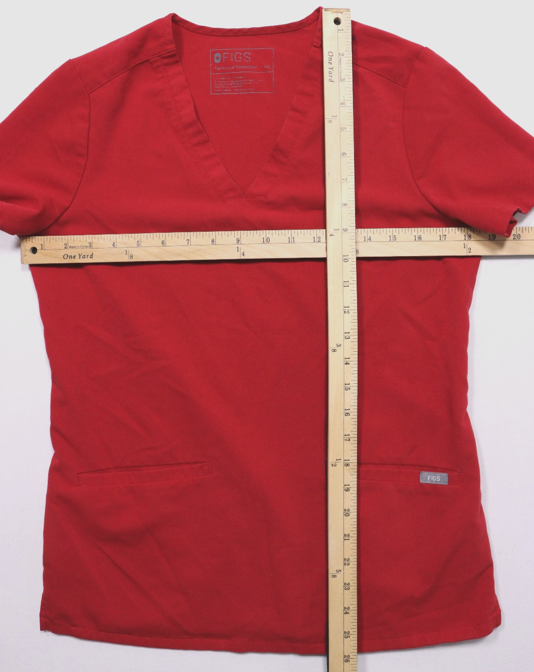 Figs Technical Collection 2 Piece Set Solid Red C… - image 11