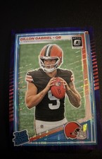 2025 Panini Donruss Optic - Rated Rookie Dillon Gabriel #263 Purple Shoc (RC)