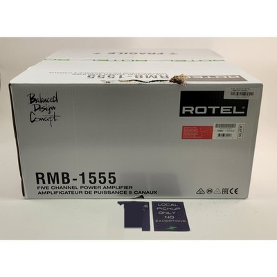 ROTEL RMB 1555 Amplifier - Silver - New in Box