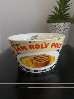 Neu Martin Wiscombe Retro Marmelade Roly Poly Schüssel von ecp design 14 cm breit 
