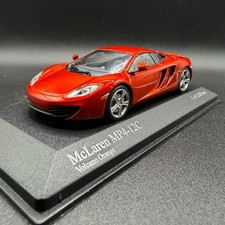 Minichamps McLaren MP4/12C 1/43 Volcano Orange Diecast Model Rare Collection