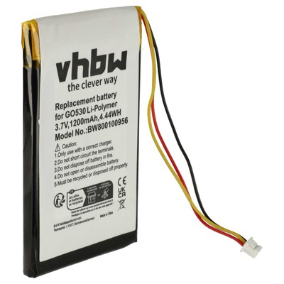 Akku für TomTom Go 720 530 Live 630 630 Traffic 530 Navigationsgerät 1200mAh