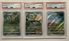 Pokemon Chinese Exclusive Gem Vol.2 CBB2C PSA 10 Sequential Set Eeveelution