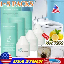 1~5Packs Crazy Clean Pro Toilet Bowl Cleaner, Crazy Clean Toilet Cleaner 120g US