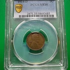 1914-D PCGS VF35 Lincoln Cent 58693685