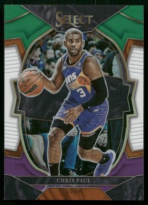 Chris Paul - 2022-23 Panini Select Basketball - Tri-color Prizm #50