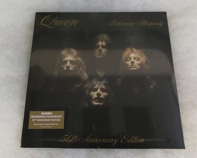 12'' Single Blue Vinyl Queen Bohemian Rhapsody I'm In Love With My Car - X165