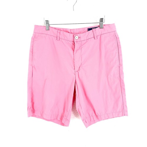 Vineyard Vines Pink Chino Shorts Cotton Flat Front 33