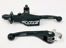 ARC Front Brake DC-8 Clutch Perch Levers Aluminum Shorty Black KX250F KX450F