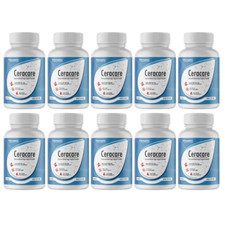 10 Bottles Ceracare Powerful Blood Sugar Support 600 Capsules