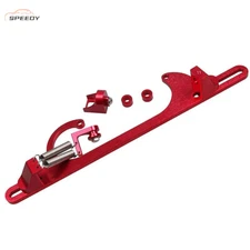 Red Throttle Cable Carb Bracket Carburetor 307 350 SBC For Holley 4150 4160 New