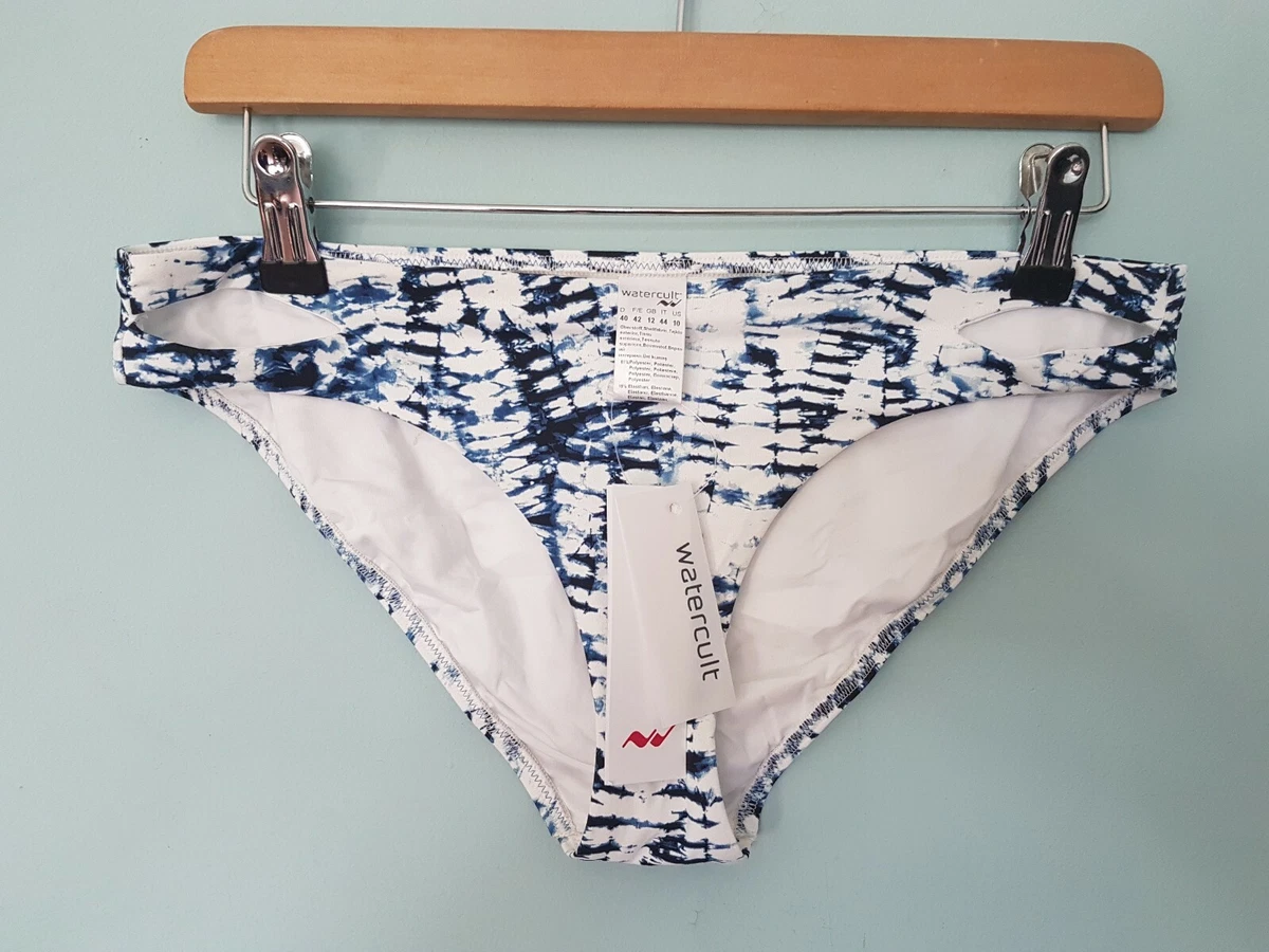BNWT Watercult Tie Dye Bikini Bottoms Size 12 Free P P eBay