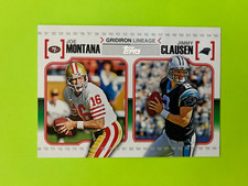 2010 Topps Gridiron Lineage Insert #GL-MC Joe Montana San Francisco 49ers Ex