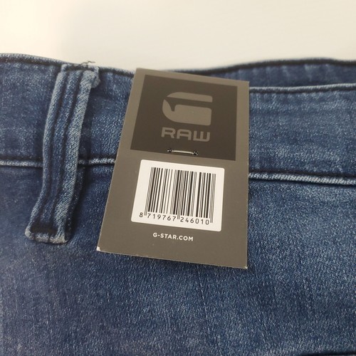 Jeans G-Star Raw Rackam 3D skinny fit super elasticizzato in vernice estrema uomo 38x34 - Foto 3 di 24