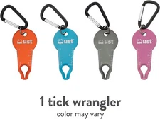 UST Tick Wrangler Tick Remover - Removal Tool Kit For Humans + Dogs  + Cats