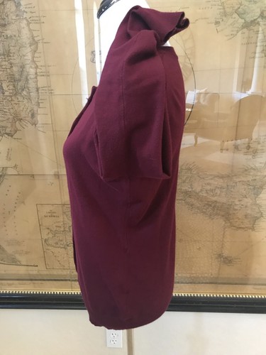 B.I.L.Y. Women's Maroon Cardigan Sweater Size L - Picture 8 of 10