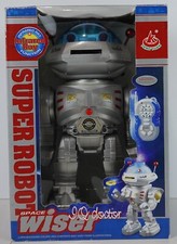 Super Robot Space Wiser IQ Doctor NIB untested infrared ray function  Frisbee