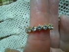 Yellow Gold finish Full Eternity Cz Band - Stunning Size 6 — photo 3