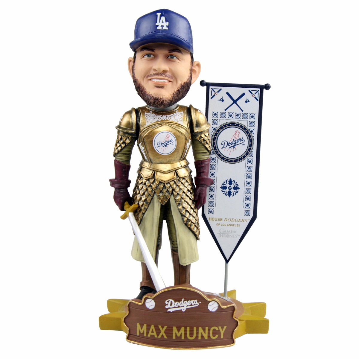 Max Muncy Los Angeles Dodgers Game of Thrones Kingsguard GOT