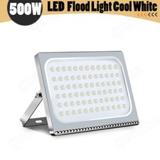 500W Watt Led Flood Light Outdoor Security Garden Yard Spotlight Lamp 110V