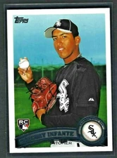 2011 Topps #223 Gregory Infante RC Rookie Chicago White Sox Free Agent