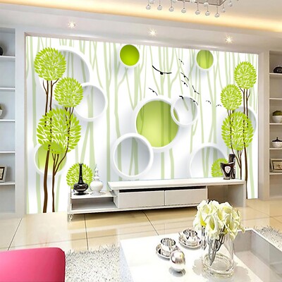 3D Green Sapling ZHUA9591 Wallpaper Wall Murals Removable Self-adhesive Ann 24