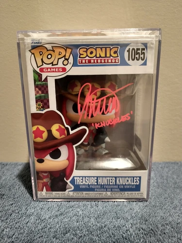 Funko Pop! Knuckles #1055 Dave B. Mitchell (SWAU Certified Autograph)