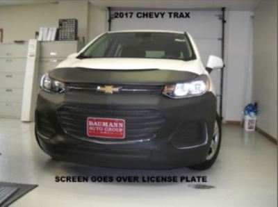 LeBra Custom Front End Cover 551609-01 - Black Car Bra For Chevrolet Trax 2017-2021