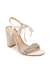 Jewel Badgley Mischka Women's UZURI Sandal Champagne Size 10M