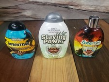 Tan ASZ U Downtime Free Ride Tanning Lotion Bundle Lot of 3 Staying Power Extend