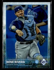 2015 Topps Update #US278 Rene Rivera Rainbow Foil Card Tampa Bay Rays