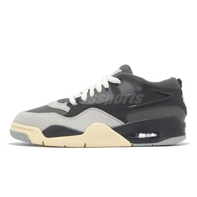 ◆正規品◆NIKE AIR JORDAN 4 RM IRON GREY◆関税/送料込◆人気 Nike Air Jordan 4 RM Iron Grey Men Casual Lifestyle Shoes