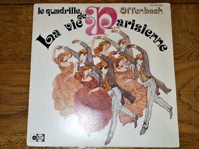 LE QUADRILLE DE LA VIE PARISIENNE - OFFENBACH (SCHEIBE 45 TOURS) - V21 -