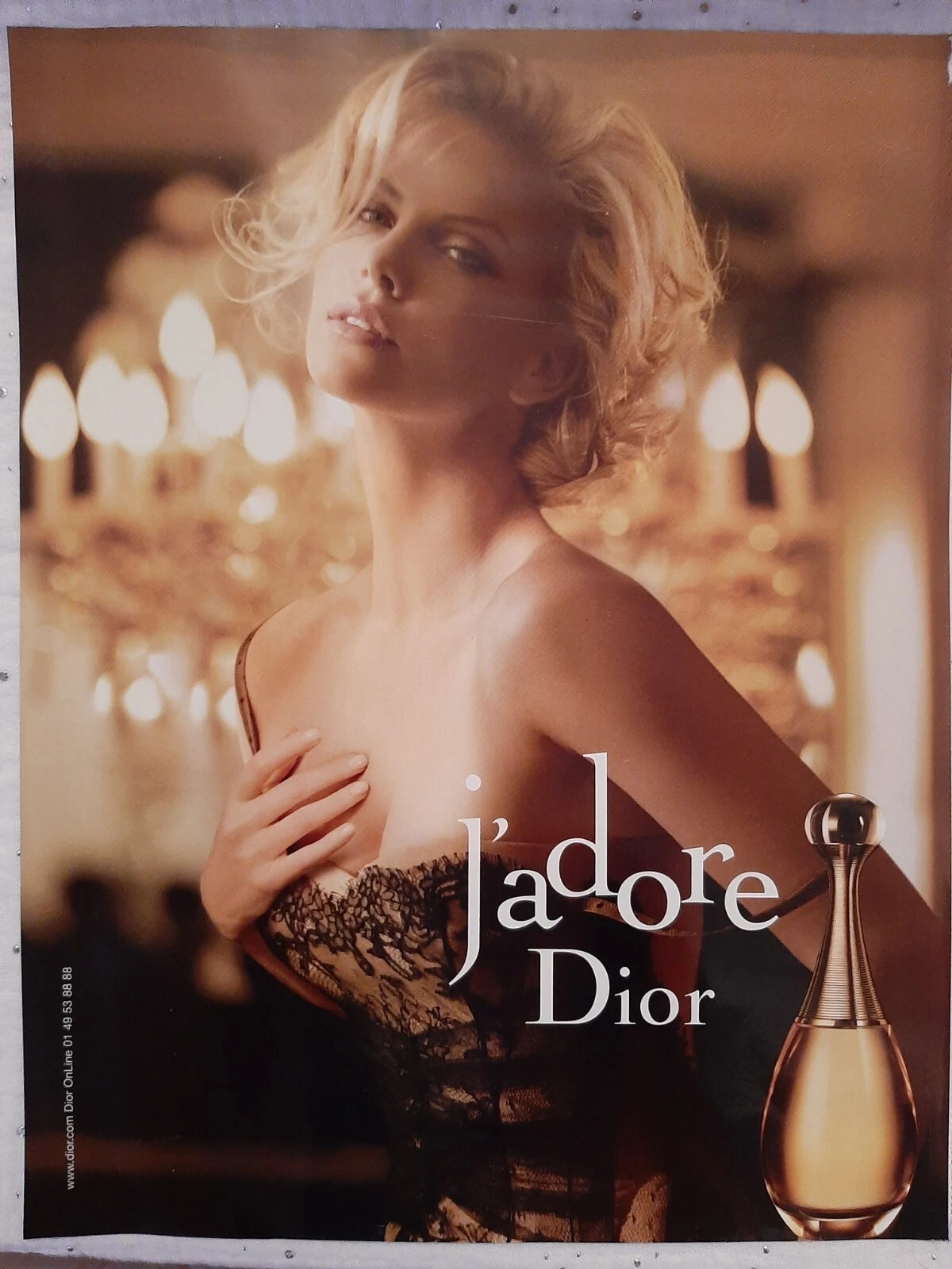 Publicité papier Parfum. Perfume Ad C. Dior J'adore de 2011