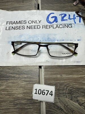 NEW VANNI V3632 C69  AUTHENTIC EYEGLASSES FRAMES