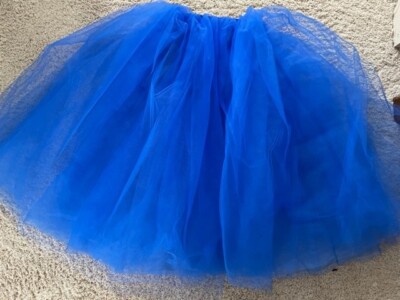 Star-Style Royal Blue  Tulle Tutu Skirt Size Child Medium