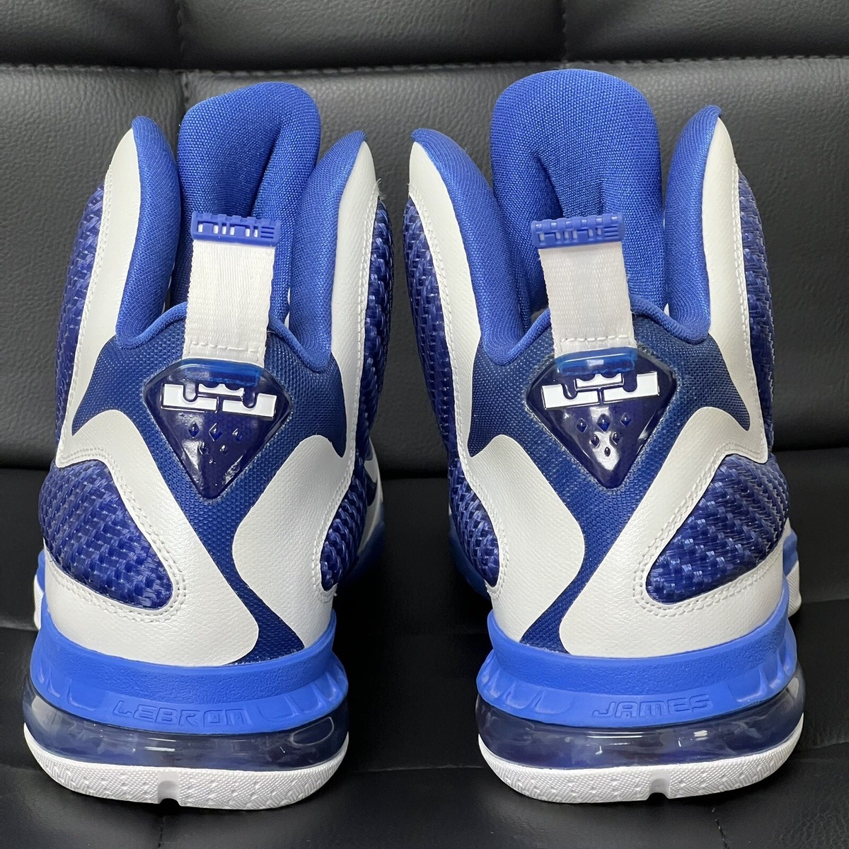 Nike LeBron 9 Kentucky PE UK Home Promo Sample Size 8.5 NEW | eBay