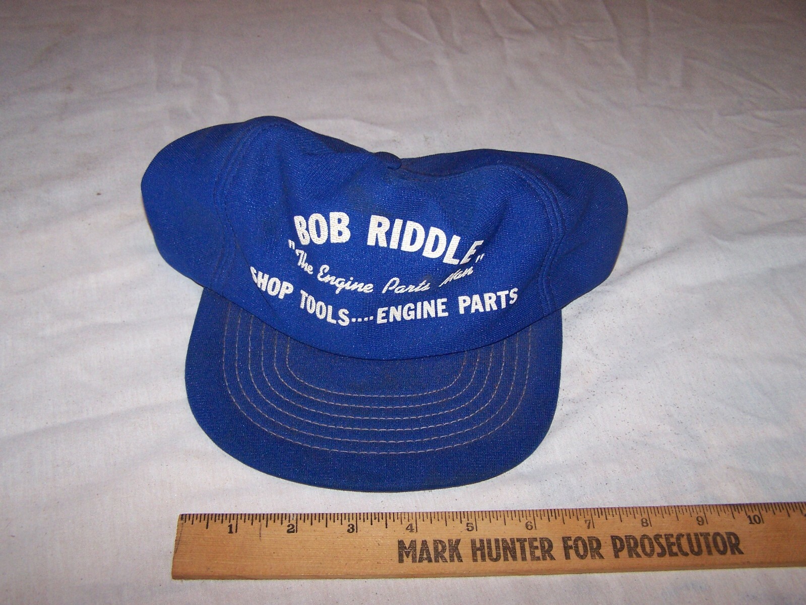 Vintage BOB RIDDLE SHOP TOOLS ENGINE PARTS Trucker Ba… - Gem