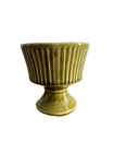 Vintage MCM Art Pottery Marked McCoy Floraline USA 470 Pedestal Compote Planter